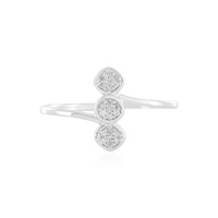 Anello in argento con Diamante I2 (I)