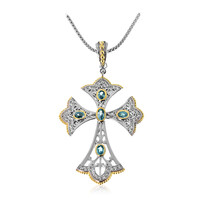 Collana in argento con Zircone Ratanakiri (Dallas Prince Designs)