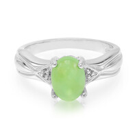Anello in argento con Crisoprasio