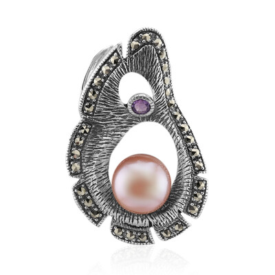 Ciondolo in argento con Perla Ming (Annette classic)