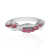 Anello in argento con Rubellite