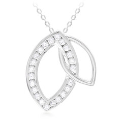Collana in argento con Zircone
