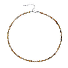 Collana in argento con Corallo Pietrificato