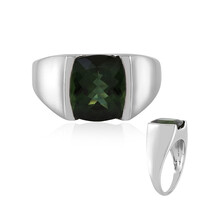 Anello in argento con Apatite Cromo