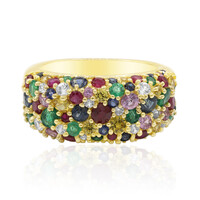 Anello in oro con Zaffiro Blu (Adela Gold)