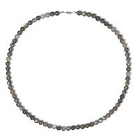 Collana in argento con Labradorite