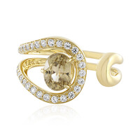 Anello in oro con Zircone Canarino (de Melo)