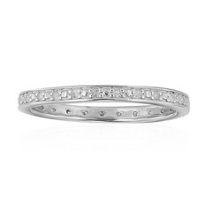 Anello in argento con Diamante I3 (I)