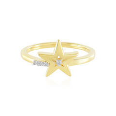 Anello in argento con Diamante I2 (I)