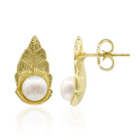 Orecchini in argento con Perla di Acqua Dolce (TPC)