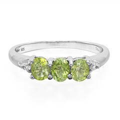 Anello in argento con Tormalina Paraíba