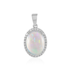 Ciondolo in argento con Opale di Welo