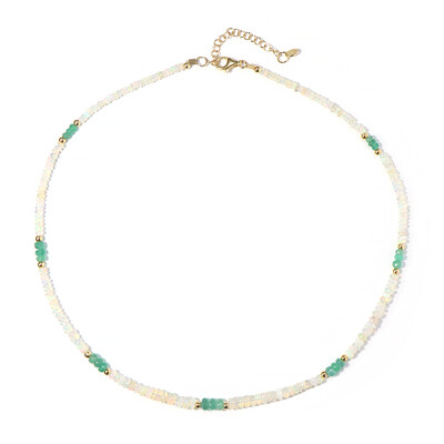Collana in argento con Opale di Welo