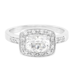 Anello in argento con Berillo Himalayano