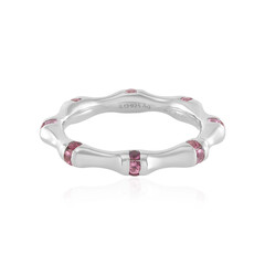 Anello in argento con Tormalina Rosa Nigeriana (de Melo)