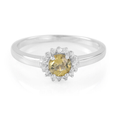 Anello in argento con Tormalina Cuprian