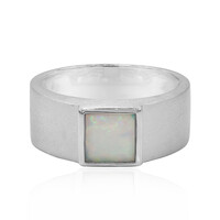 Anello in argento con Opale di Welo