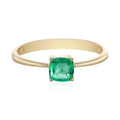 Anello in oro con Smeraldo Russo (Adela Gold)