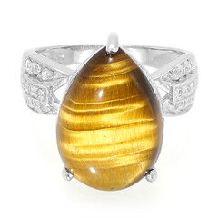 Anello in argento con Occhio di Tigre