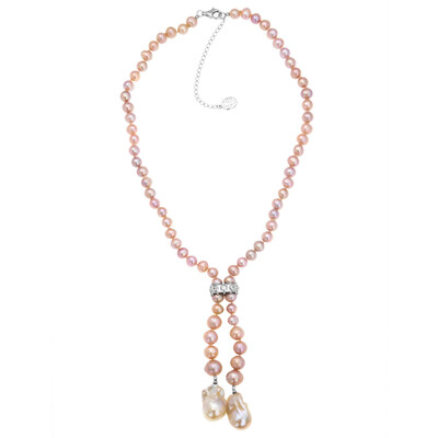 Collana in argento con Perla di Acqua Dolce (Dallas Prince Designs)