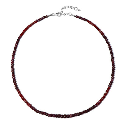 Collana in argento con Rubino