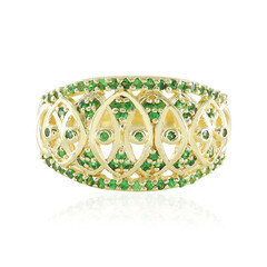 Anello in argento con Tsavorite