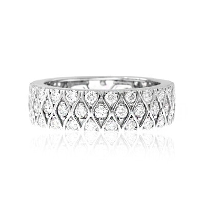 Anello in platino con Diamante Flawless (F) (LUCENT DIAMONDS)