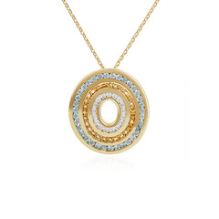Collana in argento con Zircone Ratanakiri