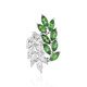 Ciondolo in argento con Apatite Verde