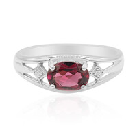 Anello in argento con Rodolite