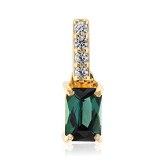 Ciondolo in argento con Indicolite (Adela Silber)