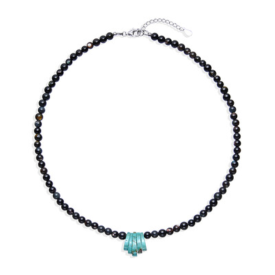Collana in argento con Turchese