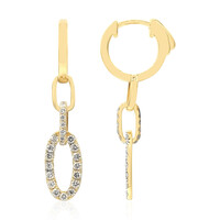 Orecchini in oro con Diamante I1 (H) (CIRARI)