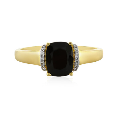 Anello in argento con Tormalina Nera