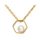 Collana in argento con Perla d'Acqua Dolce Bianca
