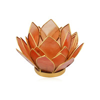 Accessorio in ottone con Conchiglia Capiz (Bali Barong)