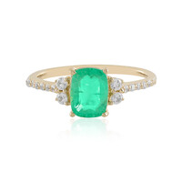 Anello in oro con Smeraldo Russo
