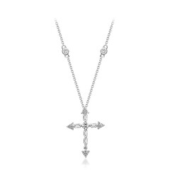 Collana in oro con Diamante SI2 (H) (CIRARI)