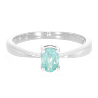 Anello in argento con Apatite Blu