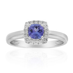 Anello in oro con Tanzanite AAA