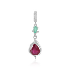 Ciondolo in argento con Rubino Bemainty