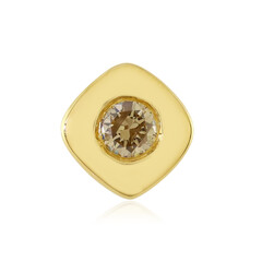 Ciondolo in argento con Diamante Cioccolato I3 