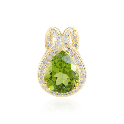 Ciondolo in argento con Peridoto Arizona