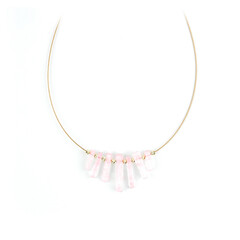 Collana in argento con Kunzite
