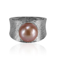 Anello in argento con Perla Ming (TPC)