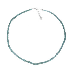 Collana in argento con Apatite Blu