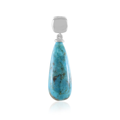 Ciondolo in argento con Turchese (MONOSONO COLLECTION)