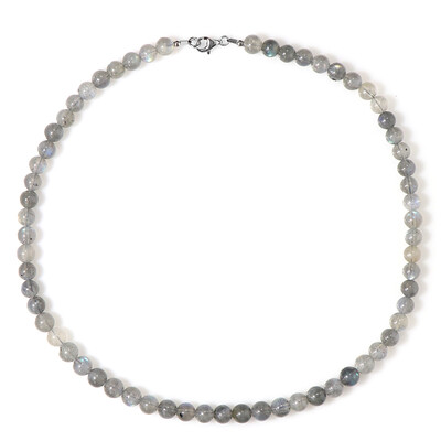 Collana in argento con Labradorite