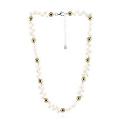 Collana in argento con Perla di Acqua Dolce (TPC)