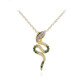 Collana in argento con Tsavorite della Tanzania